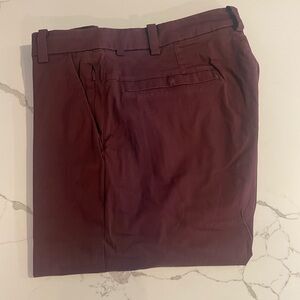 lululemon Commission Pant Slim - burgundy/red - 32x34